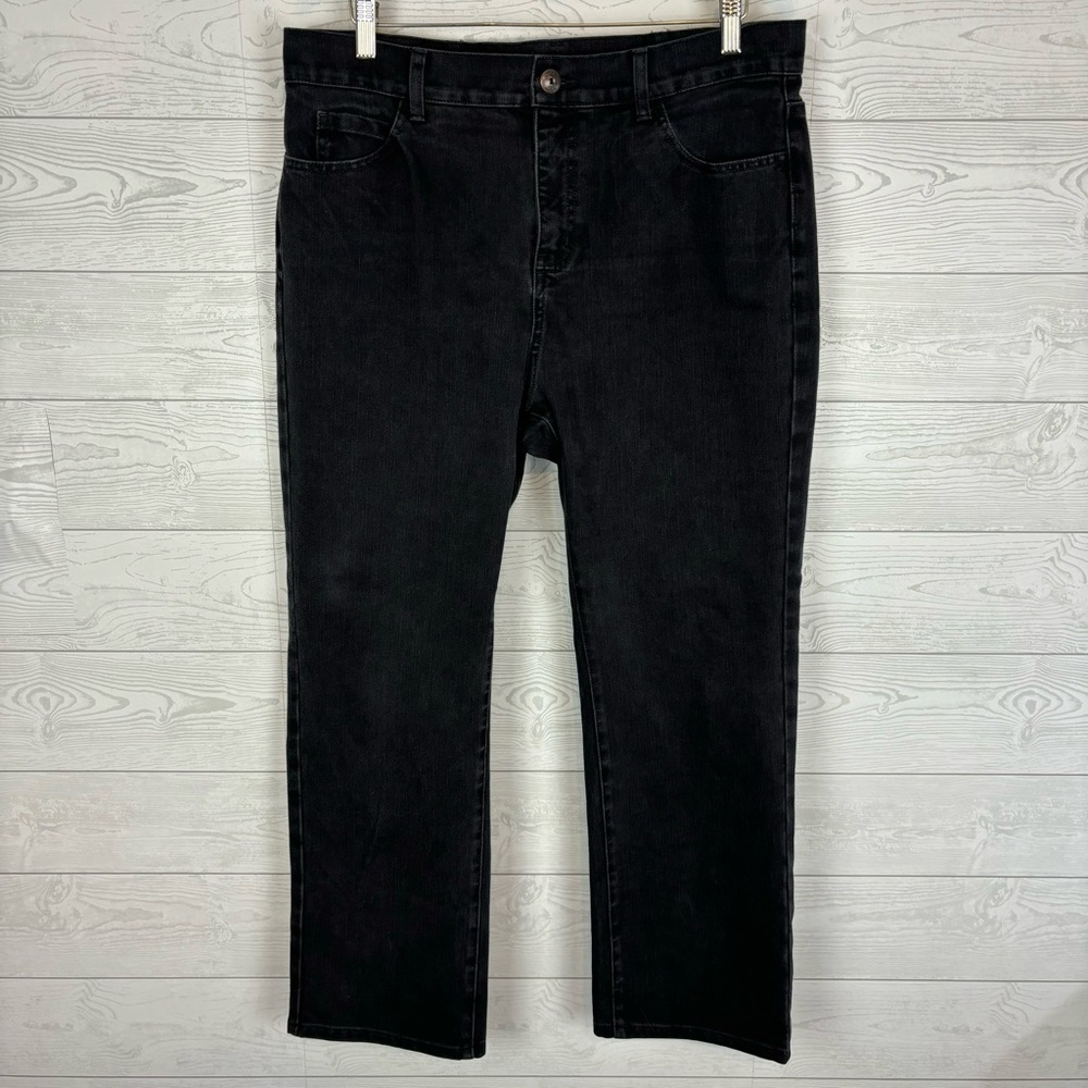 SOFT SURROUNDINGS BLACK JEANS SIZE 16